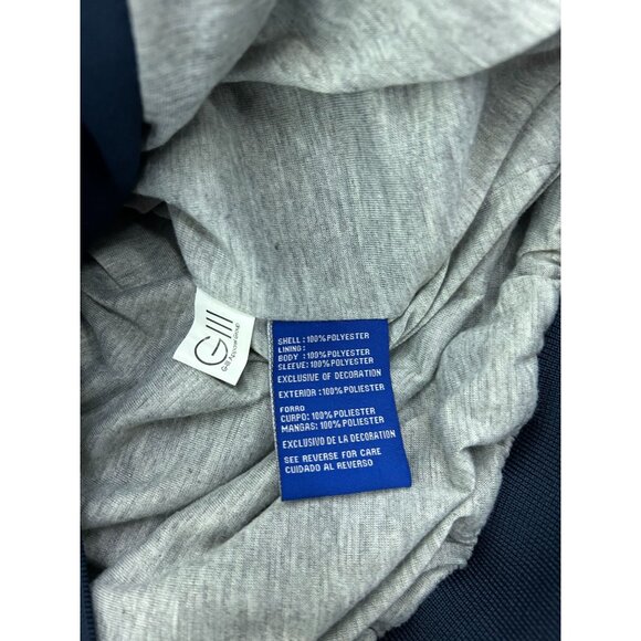 G-III Sports Gen. Merchandise Mens M Minnesota Twins Full-Zip Navy Blue Jacket - Picture 10 of 11